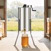Manual Honey Extractor 2 Frame Honey Spinner Beekeeping Stainless Steel