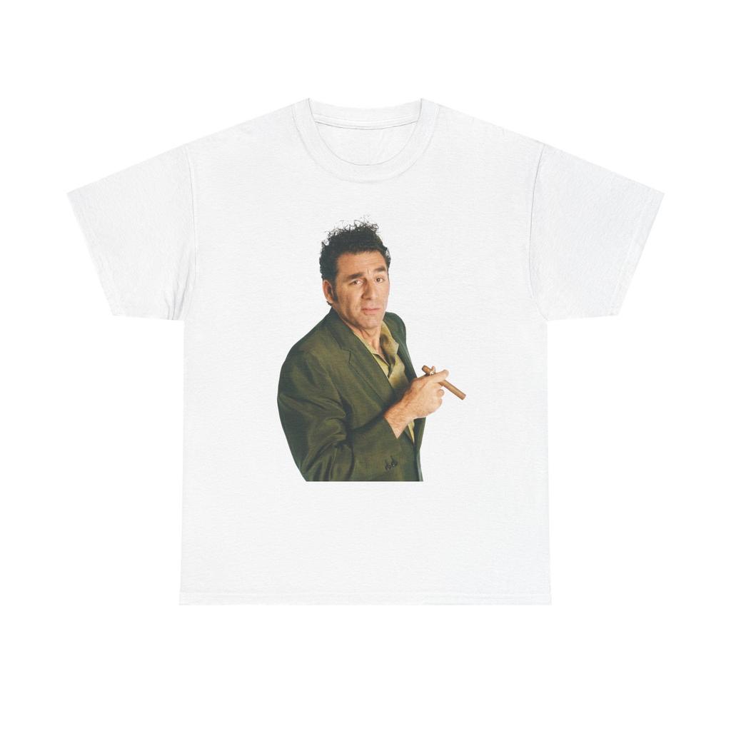 T-shirt Grafica Kramer Poster Retro Seinfeld Ny Vintage Unisex Cotone Pesante