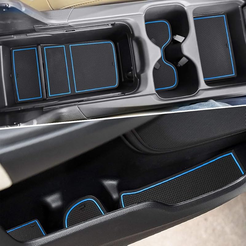 Auovo 20Pcs Anti Dust Mats For    Honda CR-V/CRV Accessories Premium  Non-Slip Car Cup Holder Erts, Center Console Liner, Door Pocket Liners
