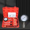 8Pcs Automotive Cylinder Tester Kit with M10 M12 M14 M18 Adapter Compression Tester Kit 0-300 PSI Pressure Gauge
