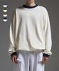 T-shirt a maniche lunghe con bordi a contrasto XERO [Nuovi 4 colori]