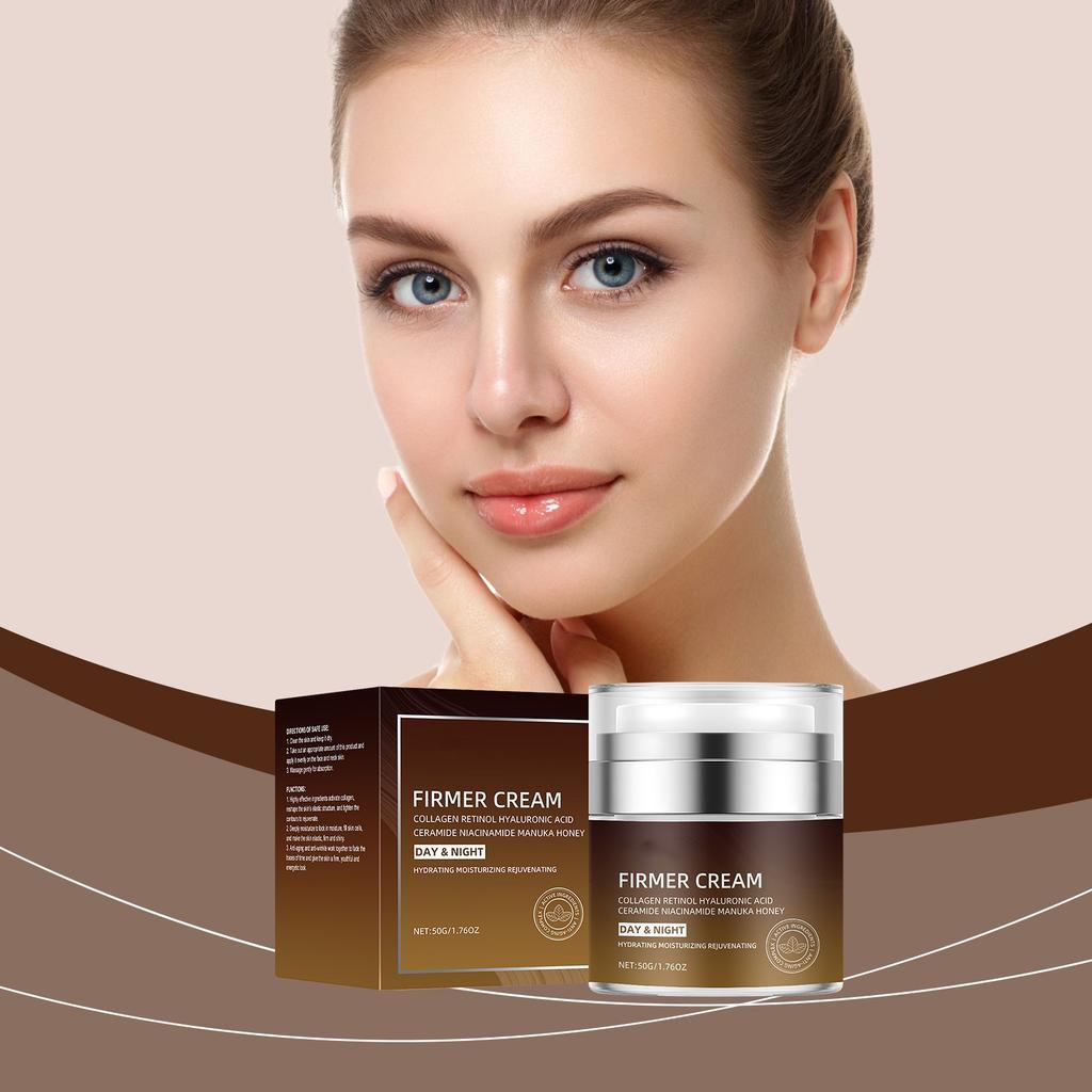 Aging And Wrinkle Moisturizing Cream Lifts, Tightens, Facial And Neck Lines, Contours, Day And Night Moisturizing Cream