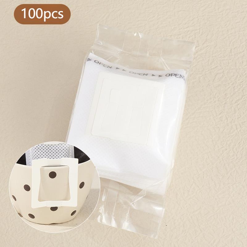 50/100pcs Portable Disposable Coffee Filter Bags - Easy-to-Use Hanging Ear Drip Design, Leakproof & Durable for Home, Travel
