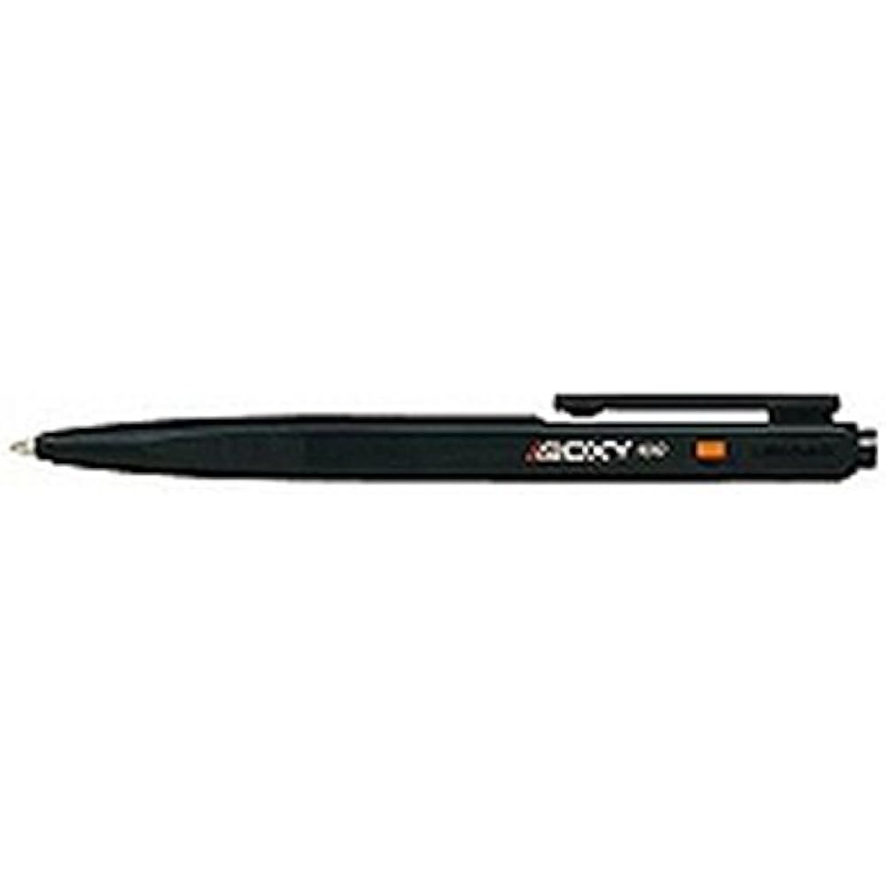 Mitsubishi Pencil Oil-based Ballpoint Pen BOXY Black BX100.24 [5 Packs]