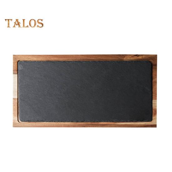 

Тарелка для стейка Изысканное место для закусок Каменный сейф Японская кухня Тарелка с лососем Кухонные инструменты Rectangle