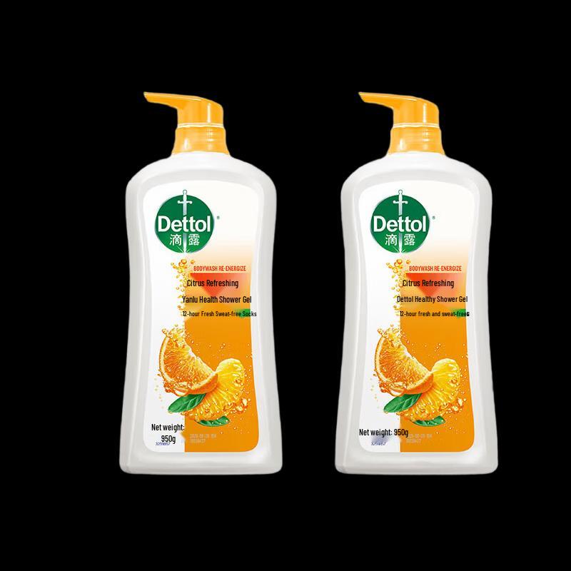 

Dettol Healthy Shower Gel Citrus Fresh (2 Bottles)