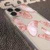 Butterfly Transparent Shockproof Phone Case for iPhone 16e 11 12 13 14 15 16 Pro Max XS X XR 7 8 16 Plus Soft Cover