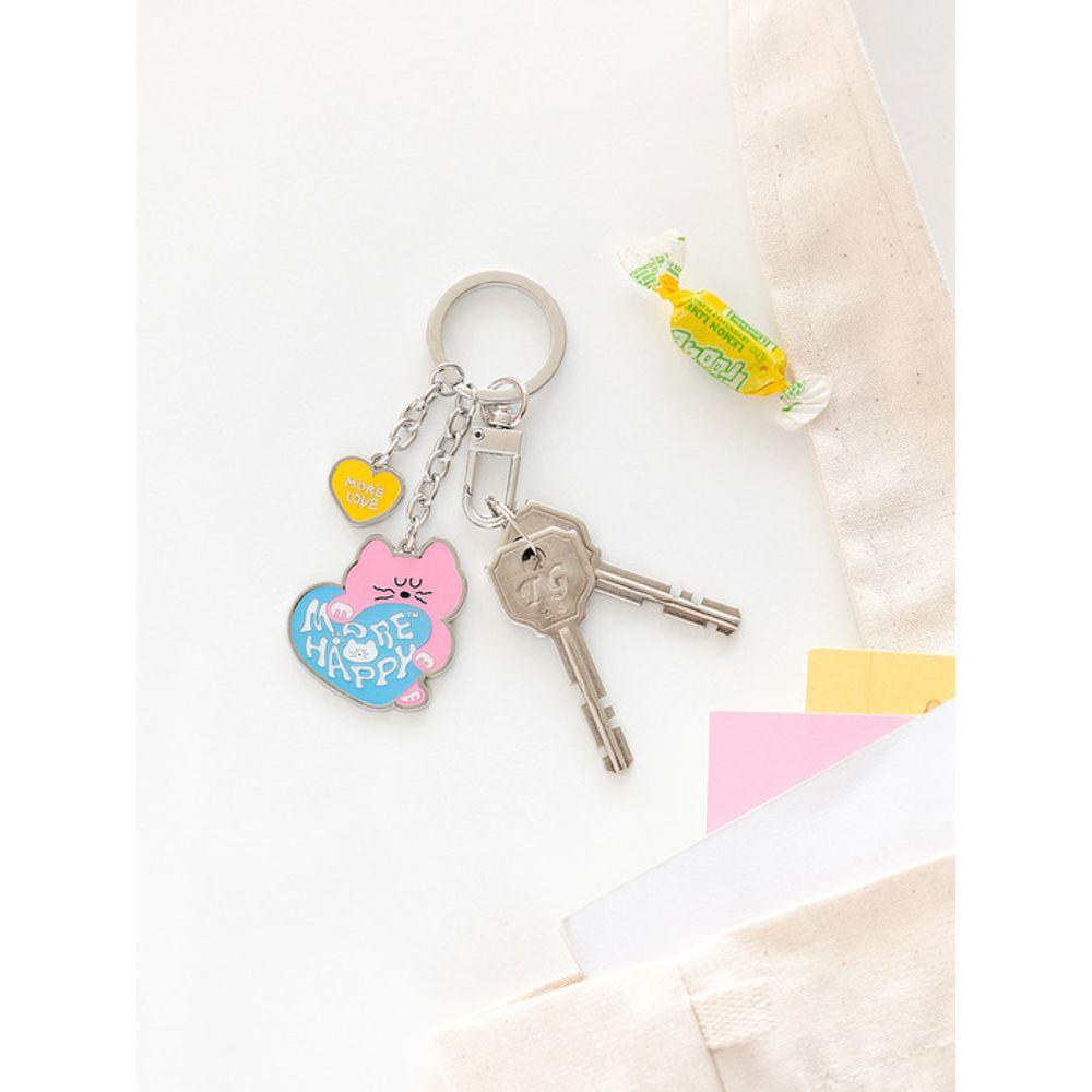 Romane Brunch Brother Moguri Metal Keychain