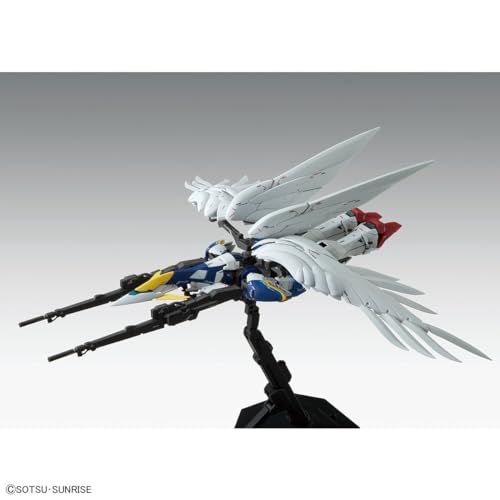 Bandai MG 1/100 Gundam Wing Wing Gundam Zero EW Ver.Ka Colored Plastic Model Kit