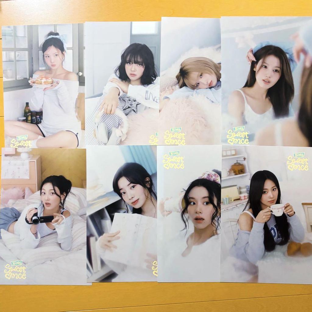 [USED] TWICE 5th Generation Trading Cards Postcards