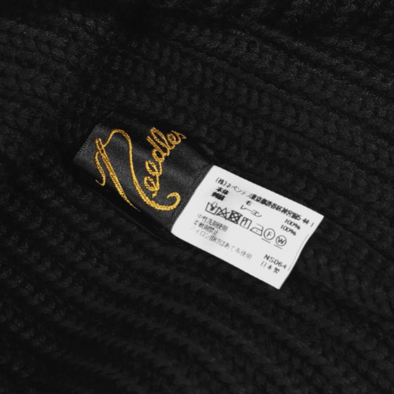 NEEdlEs MErino Watch Cap BEaniE E Black Rw056