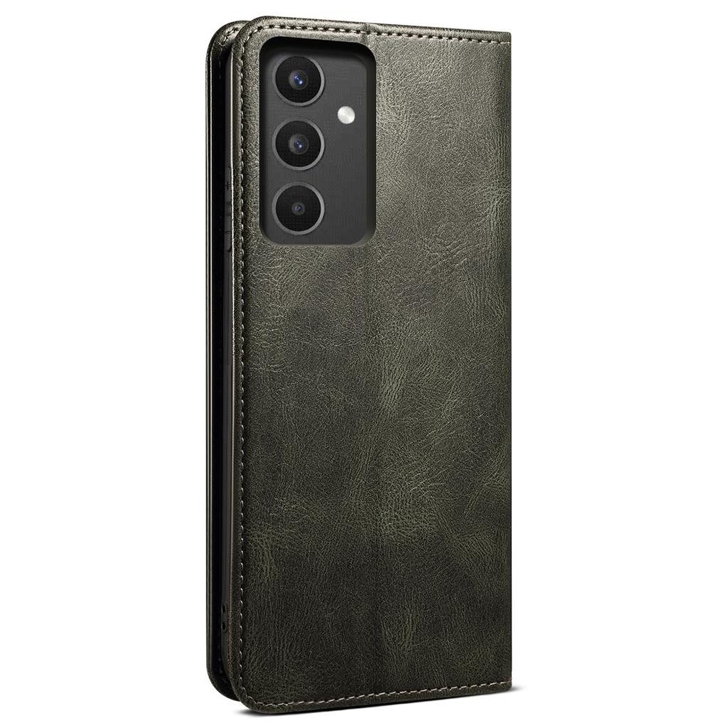 For Samsung Galaxy A13 4G/5G Case Crazy Horse Texture Waxy Leather Wallet Stand Phone Cover
