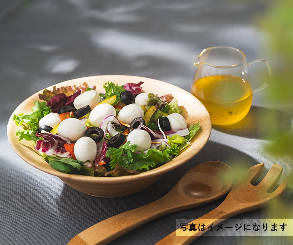 Symbi ETHICLE Small Natural Dishwasher and Microwave Diameter 150mm X Height Bowl, Bamboo, Safe, 48mm, ECL-18