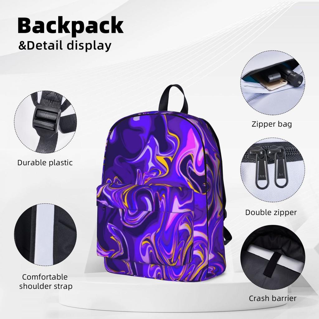 Greenland Is Not For Sale Polar Bear Resist Graphic Knapsack Hiking Knapsacks Women Men Cool Learner Bags Custom Big Rucksack