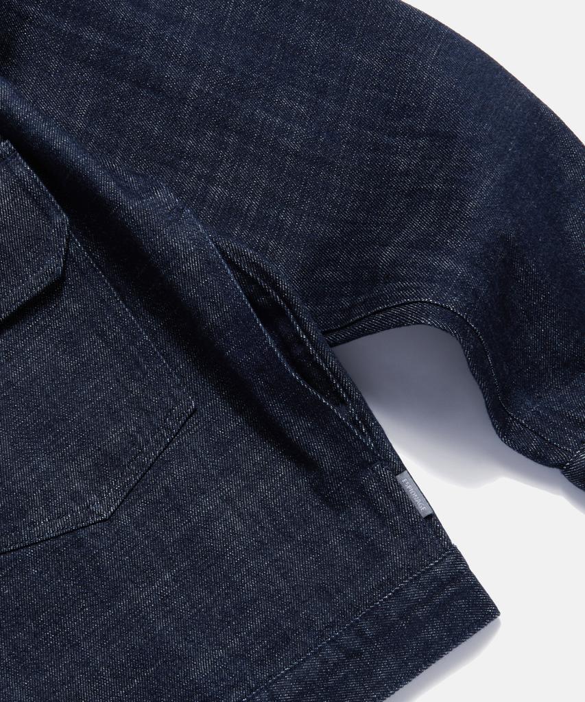 Espionage (Jpn Fabric)Type 1 Kaihara Denim Trucker Jacket Dark Indigo