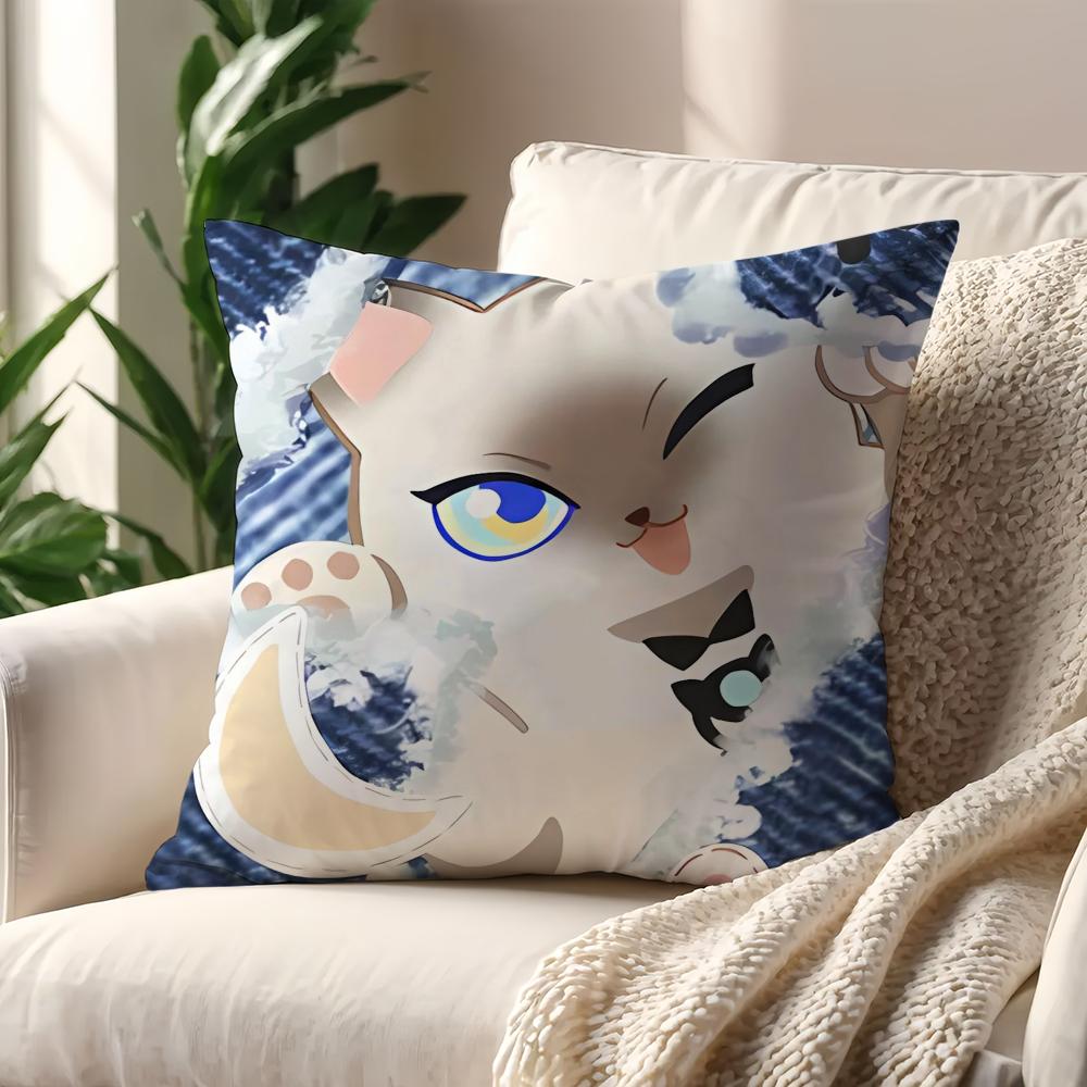 Game Honkai Star Rail Character cushion cover Best Home Office Coffee Pillow Sofa Printing Decoration Room Shop Car Nordic Hit