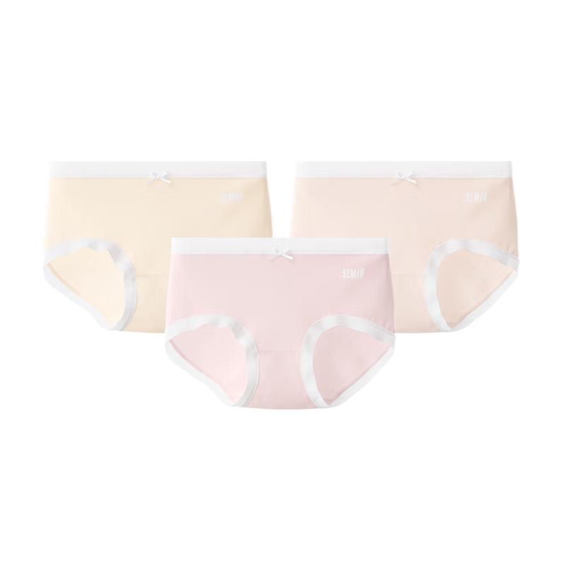 

Semir Women s 10A Antibacterial 100% Cotton Seamless Briefs M