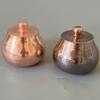 Handcrafted Copper Tea Canister,Retro Thickened Coffee Beans Tank Storage,With lid Spice Container Salt Seasoning Organizer