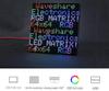 Flexible RGB LED Dot Matrix Display: Full-Color, Adjustable Brightness, Bendable, Supports Cascading