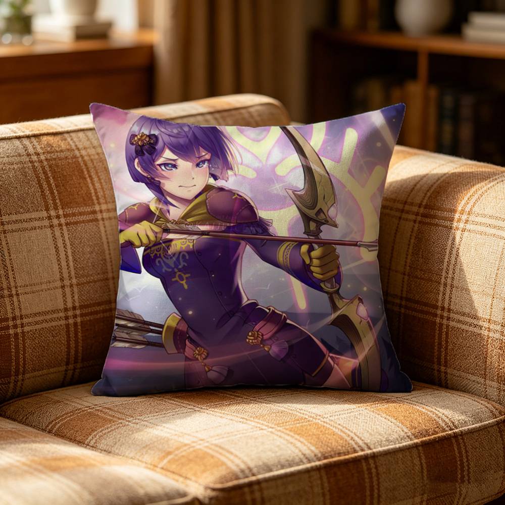 Bernadetta Fire Emblem Pillow Case Pattern Printed Pillowcase For Living Room Sofa Cushion Cover