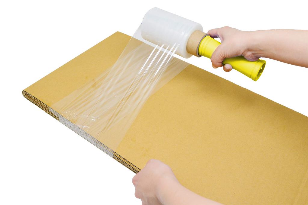 to wrap and Handy Wrap for width 100mm x length 12 rolls 1 bulk purchase set {Easy pack} [Dunaway] packing, 150m, + holder, (12)