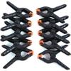 6pcs 2inch Spring Clamps Heavy Duty Plastic For Background Muslin Canvas Paper Chromakey Screen Clip Photo Studio Carpenter Tool