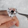 Eyelash Extension Crystal Glass Adhesive Glue Ring Cup