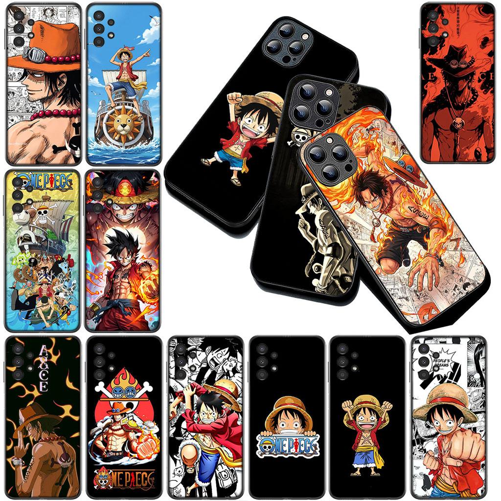 Protective Cover for Apple iPhone 12 13 Pro XS Max Mini ProMax X XR Air 13Pro Casing Phone Case Portgas D Ace One Luffy Pieces