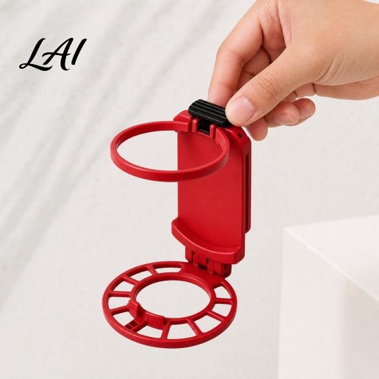 Foldable Can Holder Belt Drink with Stable Buckle Anti-Slip Hands Free Beverage Spill Proof Cup Carrier Clip Waist Caddy Portable Outdoor