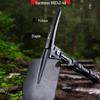 Portable Multifunctional Folding Shovel: Compact German Design for Outdoor, Fishing, Car Use