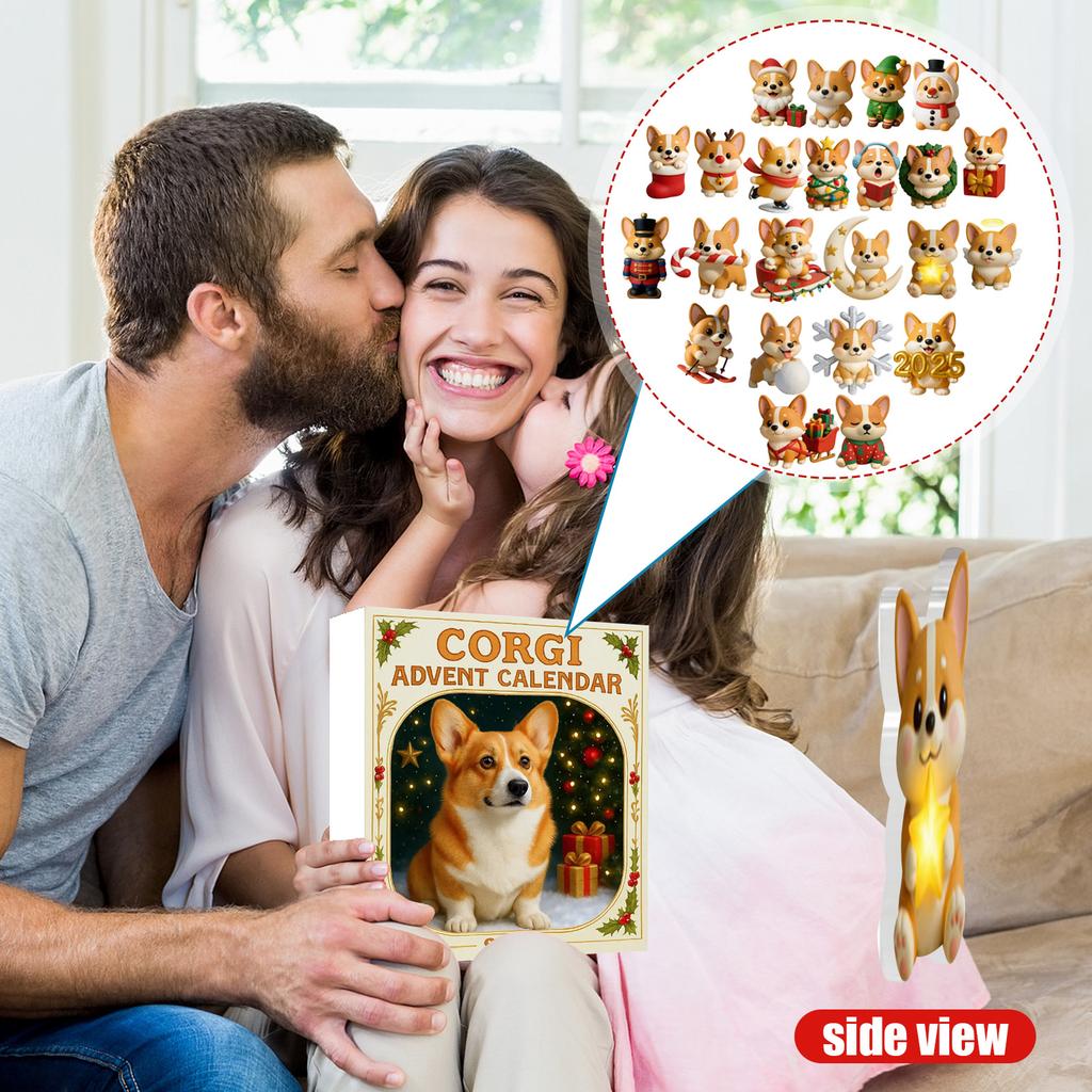 2D Acrylic Pendant Surprise Box, Advent Calendar, Surprise For Friends And Family