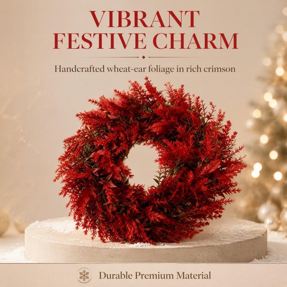Fake Wreath Christmas Wreaths Purely Handmade Christmas Hanging Garland Garden Decor