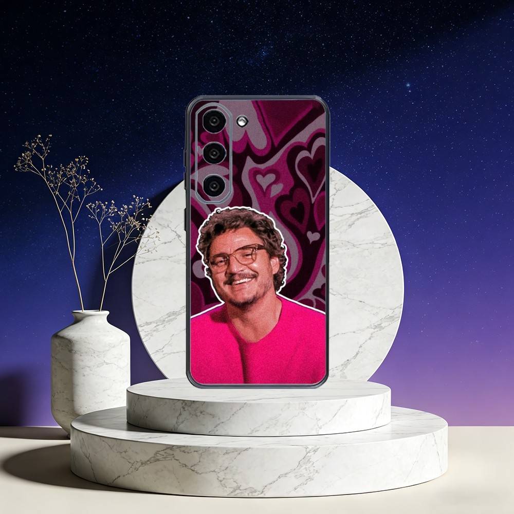 Pedro Pascal Phone Case For Samsung Galaxy A73,A72,A71,A70,A53,A52,A51,Others Soft Black Cover Samsung a11