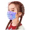 10PC Children Tie- Gradient Printed Three-Layer Dust-Proof Disposable Mask