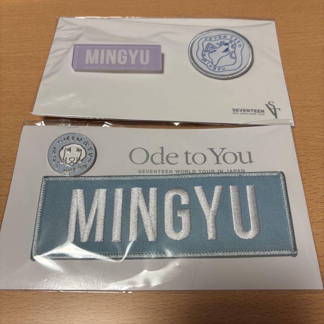 

[USED] SEVENTEEN Sebuchi Mingyu Patch Badge