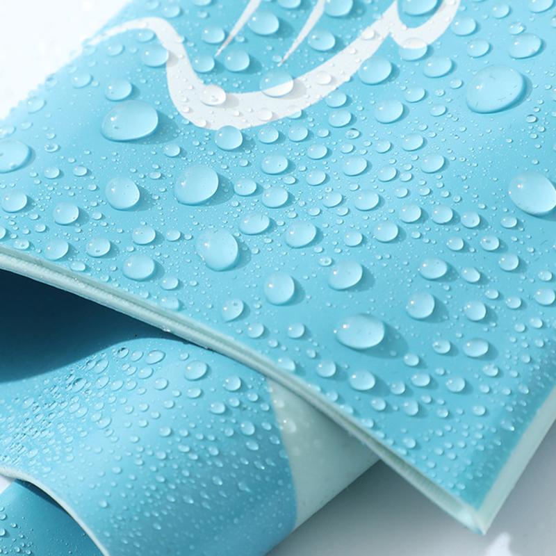 Niedliche Cartoon Fisch Dino Silikon Badekappe für Kinder Ohrenschutz Badehut für Jungen Mädchen Kinder Schwimmbadzubehör