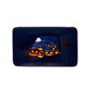 Halloween Shower Curtain Floor Mat Combination Four-Piece Set Bathroom Toilet Carpet Door Mat