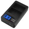 EN-EL15 LCD Double USB Charger for D500 D600 D610 D600E D7000 D7100 D7200 D800E Camera Charging Dock Accessories