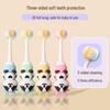 YALINNA Kids 3-Sided Soft Bristle Toothbrush