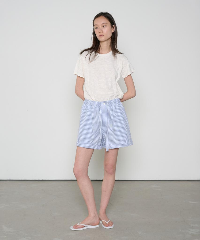 Jeonggamseutyudio Pigment Dyed Slub Cotton Tee_4 Color