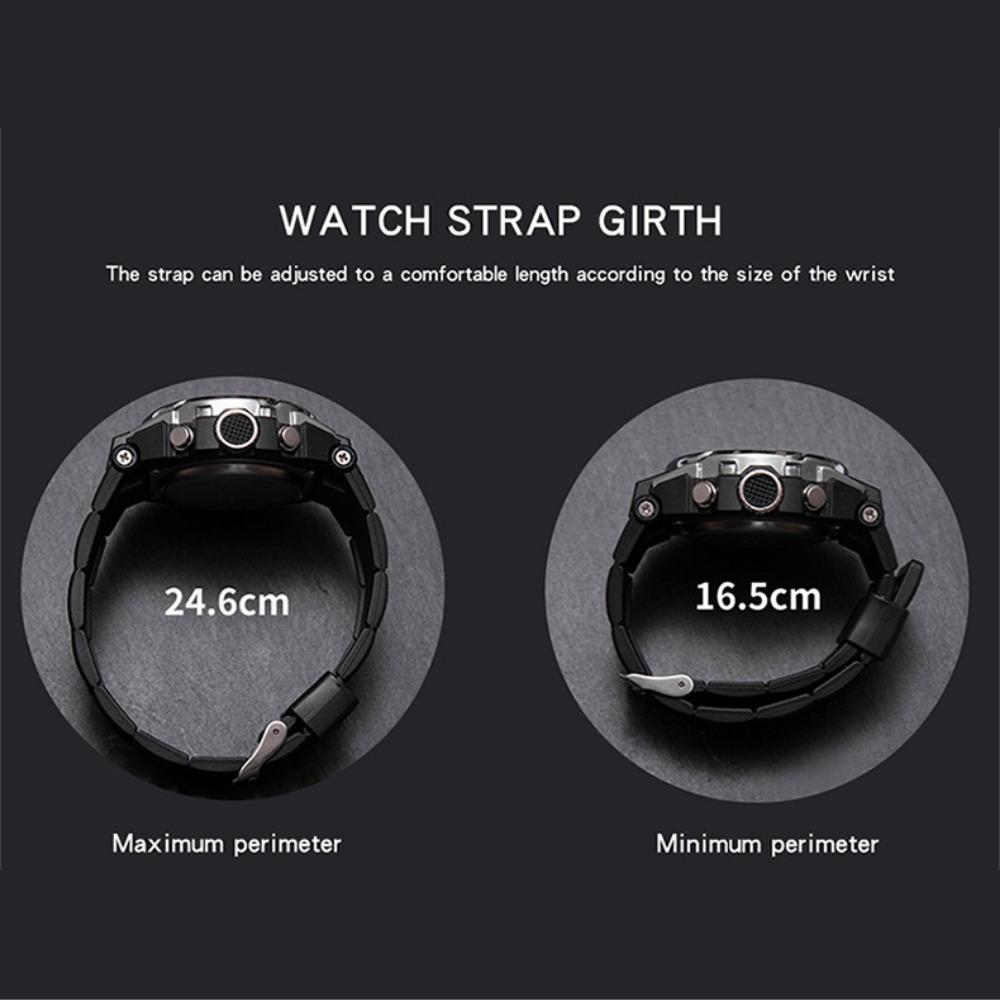 SANDA Electronic Watch Fashion Trend Electronic Watch Luminous Multifunction Watch