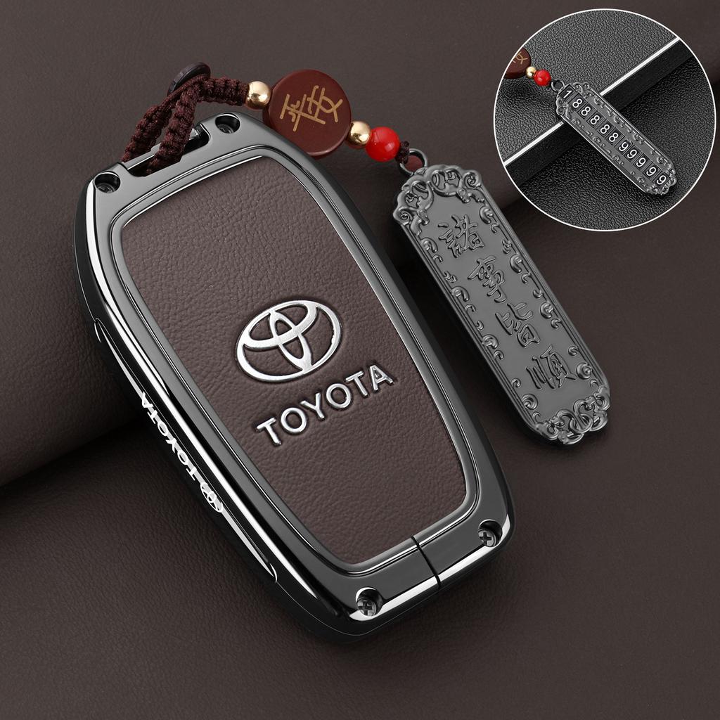 Car Key Cover Car Key Protector Shell Accessories For Toyota Corolla Prius Camry CHR C-HR RAV4 Altis Land Cruiser Prado