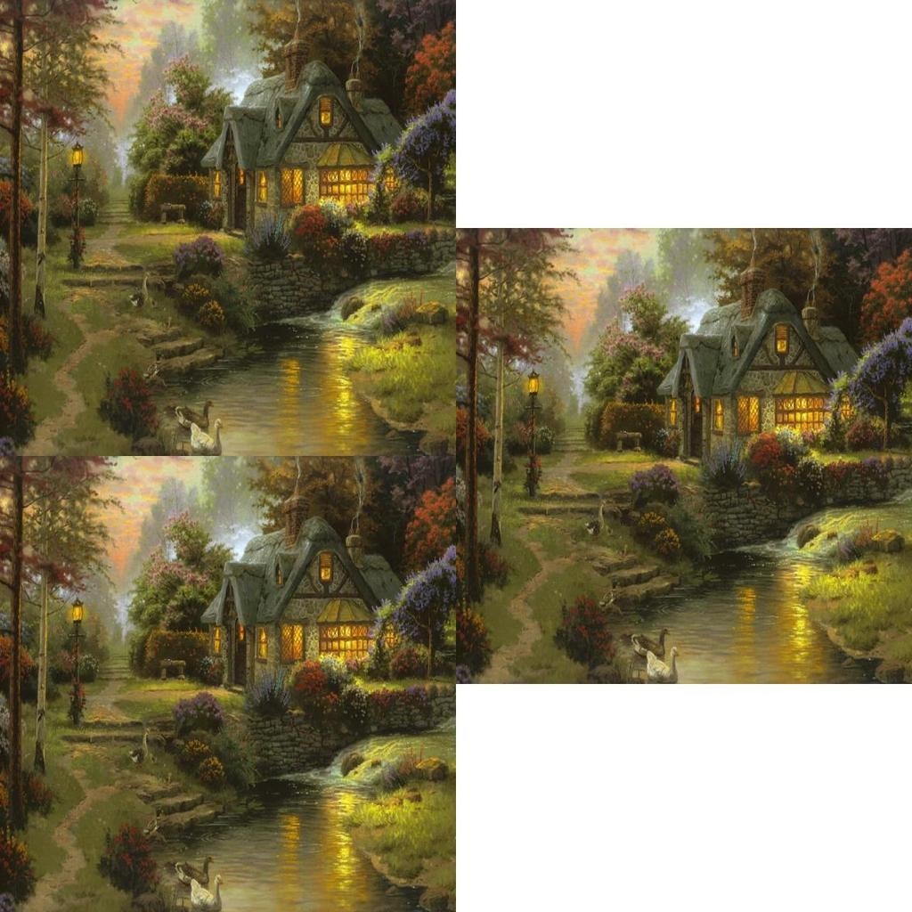 Premium Quality Landscape Art Oil Painting Print On Canvas For Modern Home Decor
