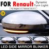 Dynamic Blinker LED For Renault Megane 4 IV MK4 Talisman Clio 5 V MK5 Turn Signal Light Side Mirror Indicator Lamp
