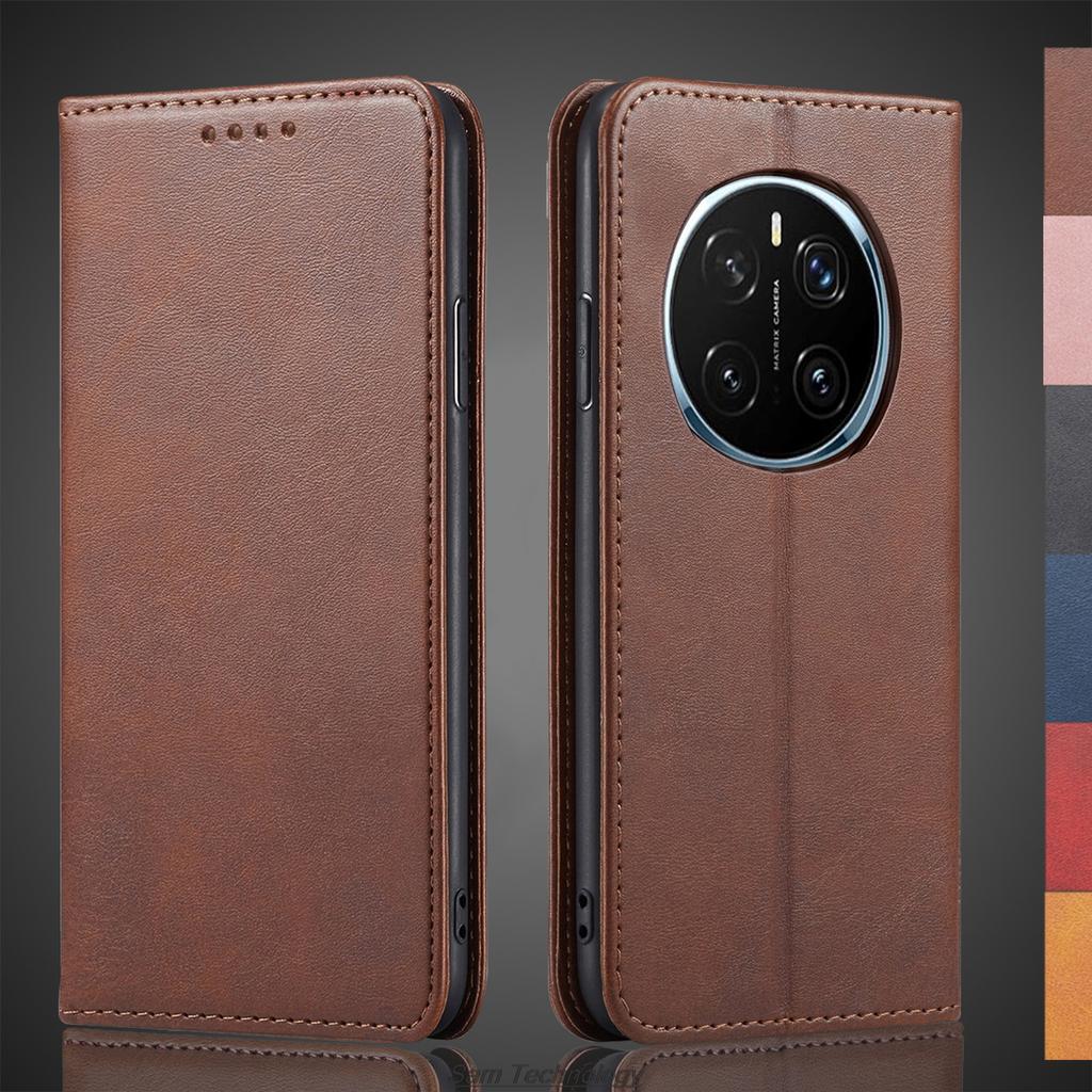 Custodia in pelle ad attrazione magnetica per Huawei Honor Magic7 Pro / Magic 7 Pro 6.8" Fondina a libro Custodia Portafoglio Borse Fundas Coque