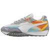 Blktop Rider Unisex White Orange Multi Low Top Lifestyle Sneakers 395907-08