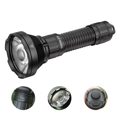 Sofirn SF26 LED Handheld High 2000 5 Modes of IPX8 Ideal for Disaster Power and Also for Hiking and Camping Flashlight, Powerful, Military-Grade,