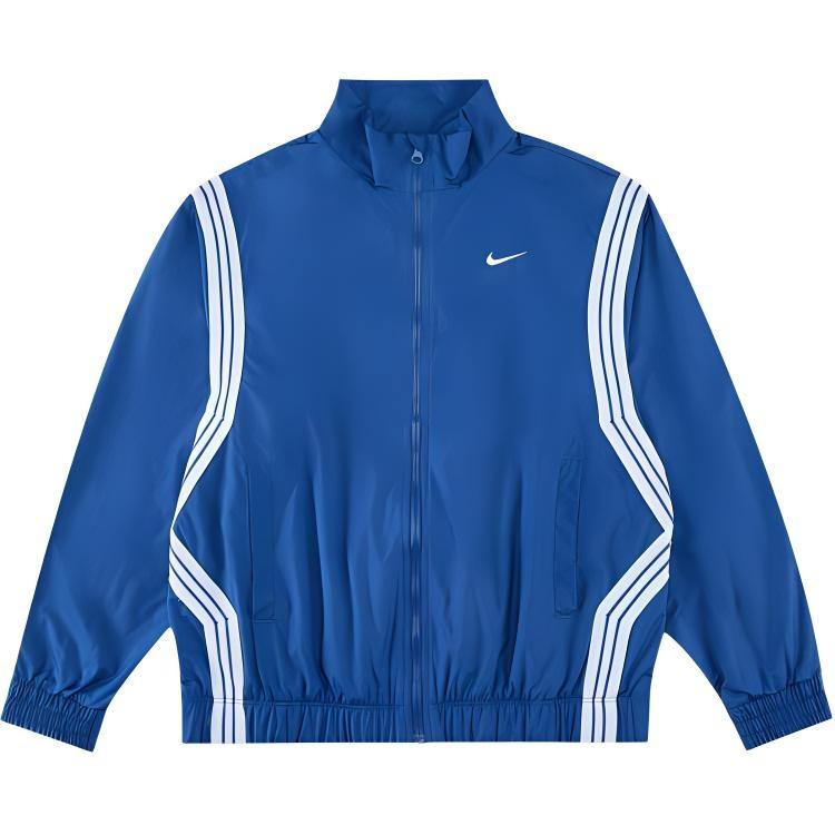 (GS) Nike Crossover Repel Basketball Jacket Mystic Navy White Kids FZ5233-461 S