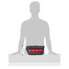 RS TAICHI Motorcycle Body Bag Waist Bag Waterproof Touring Unisex Adult WP Hip Bag RSB279 BLACK/RED 5L
