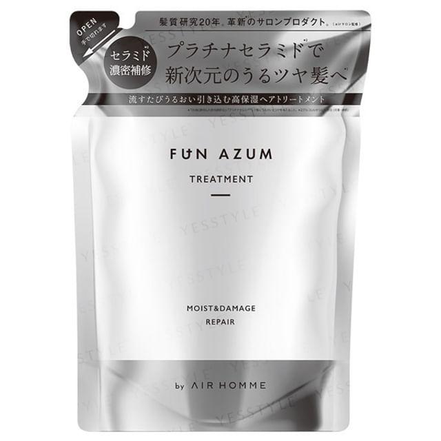 JPS LABO - Увлажняющее и восстанавливающее средство для волос Fun Azum 380ml Refill